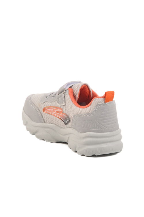 Ice Orange Velcro Boys Sneakers 520522 F