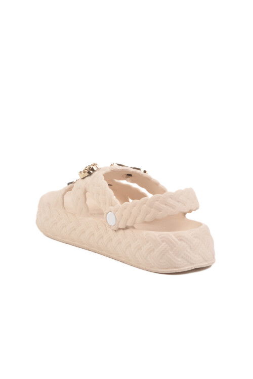 Ecru Eva Lightweight Flexible Womens Slippers 804 Z