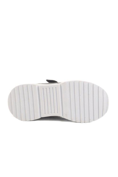 Smoke Red Velcro Mesh Lightweight Boys Sneakers 2320 F