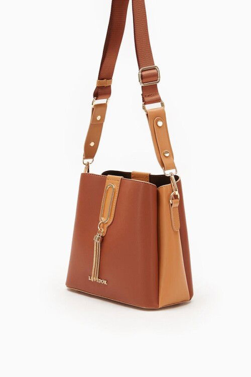 Tan-Camel Womens Shoulder Bag 930126