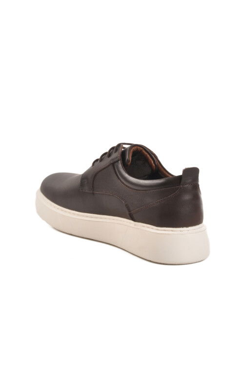 Brown Genuine Leather Mens Casual Shoes A-40 M