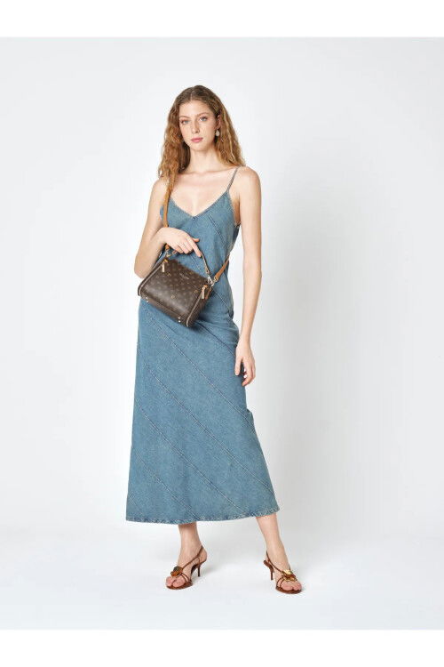 Brown Womens Shoulder Bag 05PC25Y10320-MN