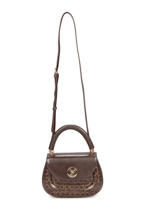 حقيبة يد وكتف نسائية بنية اللون 05PC25Y10306-PMN