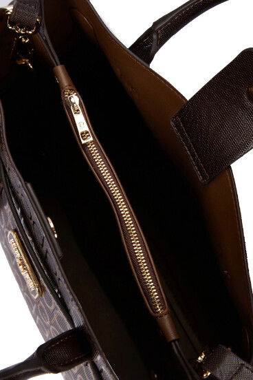 Brown Womens Shoulder Bag 05PC25Y10411-PMN