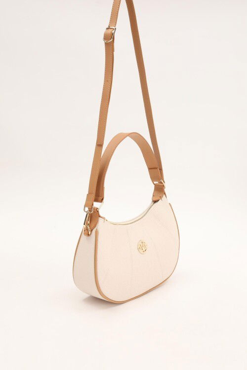 Cream Womens Shoulder Bag 930199