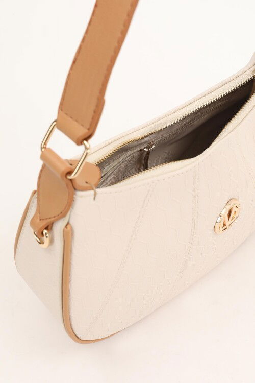 Cream Womens Shoulder Bag 930199