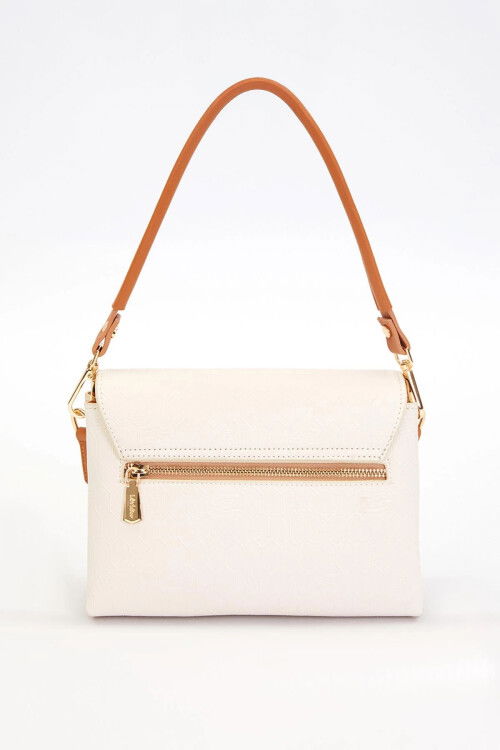 Cream Womens Shoulder Bag 930517