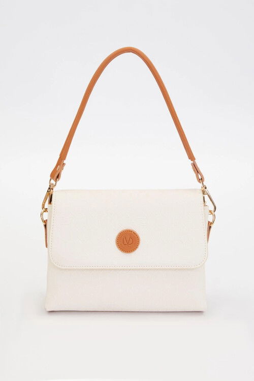 Cream Womens Shoulder Bag 930517