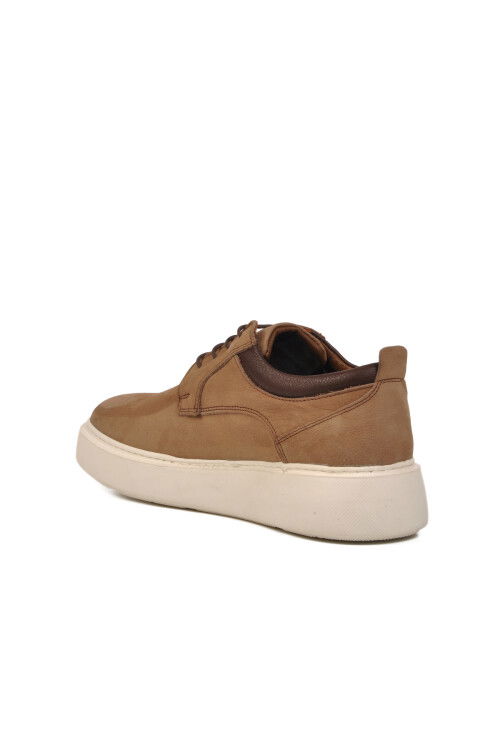 Sand Nubuck Genuine Leather Mens Casual Shoes A-40 M