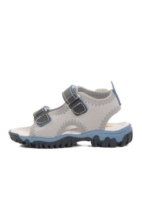 Lacivert Cırtlı Ortopedik Erkek Çocuk Spor Sandalet 25T102 B