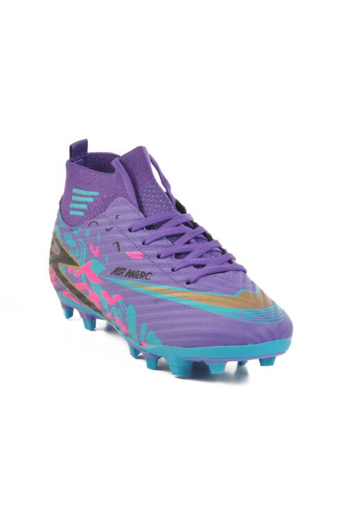 Purple Boys Cleats WJ-501 G
