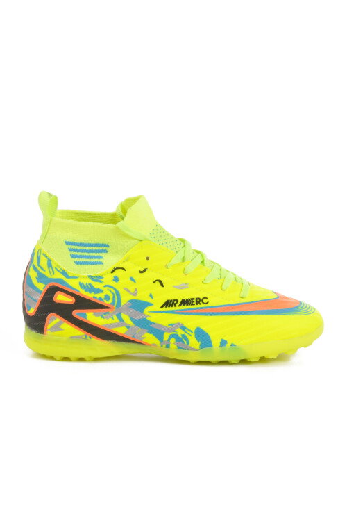 Neon Yellow Unisex Turf Shoes Merc WJ-502 G