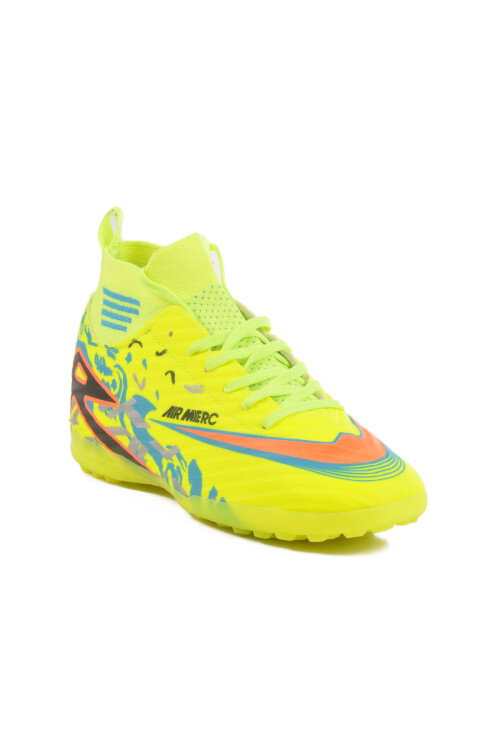 Neon Yellow Unisex Turf Shoes Merc WJ-502 G