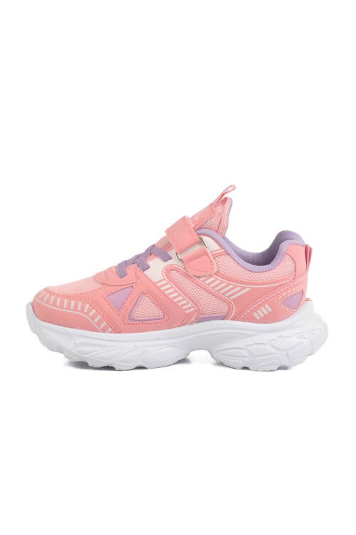 Pink Lilac Mesh Girls Sneakers 1500 F