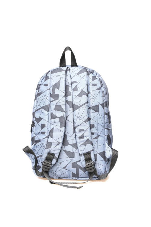 Grey Unisex Backpack and School Bag Hml Benth 980379