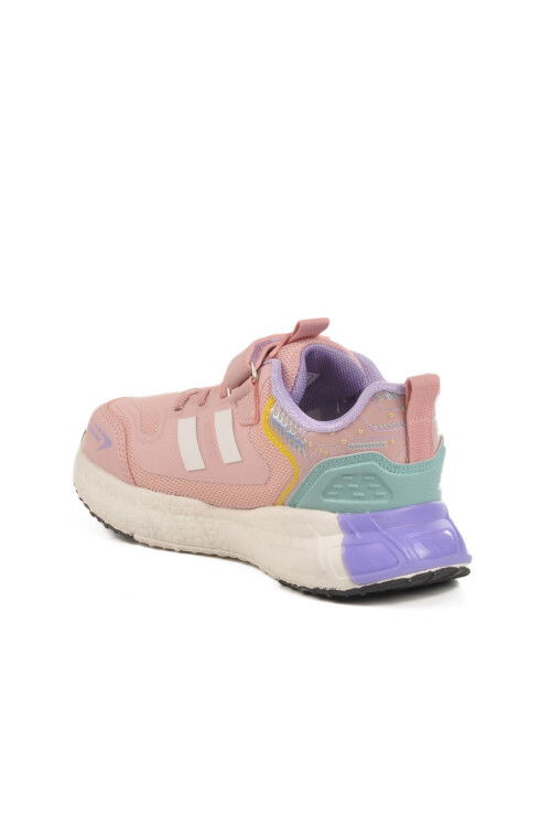 Powder Velcro Mesh Girls Sneakers Ukon F