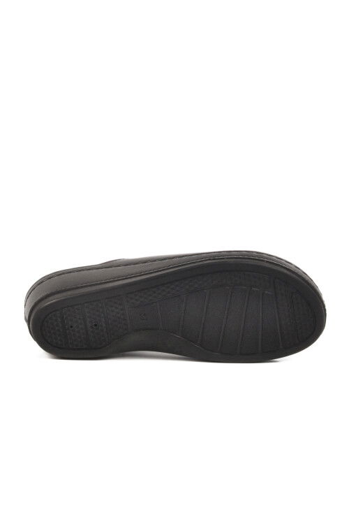 Black Anatomic Closed Toe Womens Slippers 15,050 Z