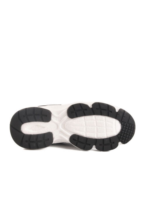 Siyah Beyaz Fileli Unisex Spor Ayakkabı 182 G