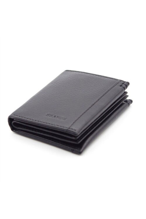 Siyah Hakiki Deri Erkek Cüzdan 1726