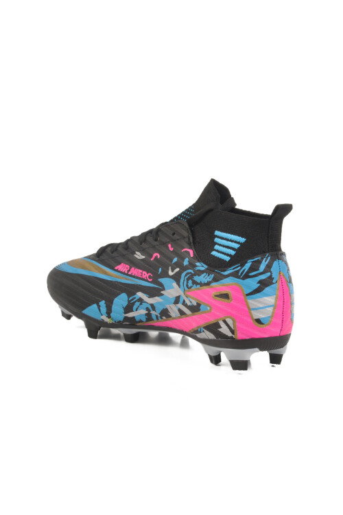 Black Fuchsia Boys Cleats WJ-501 G