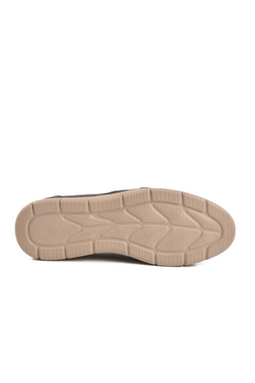 Black Genuine Leather Mens Casual Shoes D2301 M