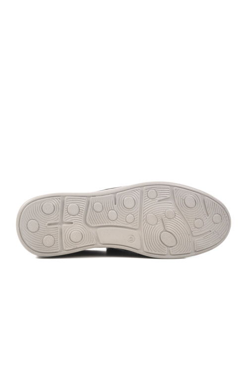 Black Genuine Leather Orthopedic Mens Casual Shoes 2Y1037 M