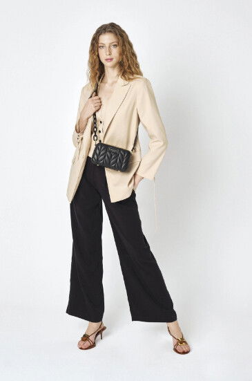 Black Womens Shoulder Bag 05PC25Y10112-KLSA