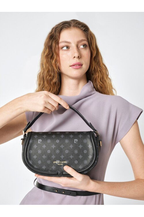  Black Womens Shoulder Bag 05PC25Y10301-MN