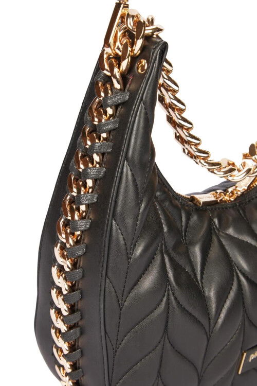 حقيبة كتف نسائية سوداء 05PC25Y10505-KLSA