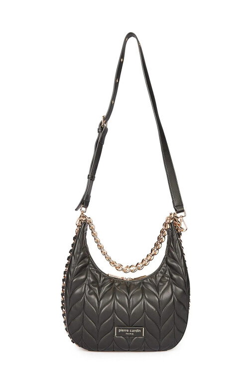 حقيبة كتف نسائية سوداء 05PC25Y10505-KLSA