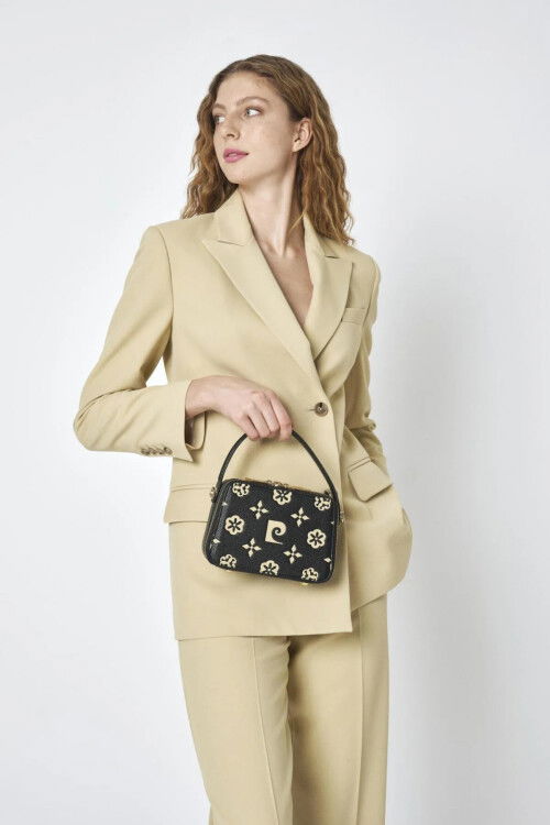 Black Womens Shoulder Bag 05PC25Y10508-BMN