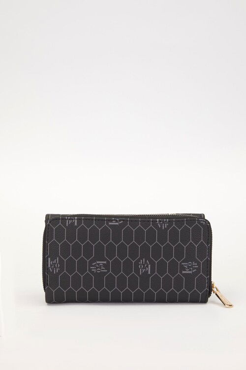 Black Womens Wallet 910038