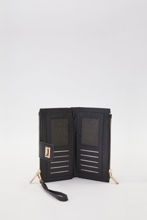 Black Womens Wallet 910042