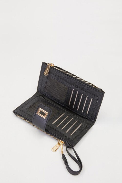 Black Womens Wallet 910042