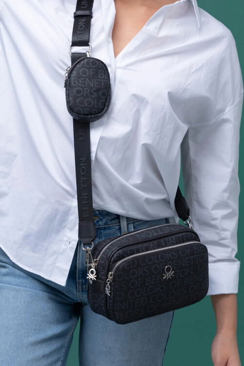 Black Womens Shoulder Bag BNT-1292