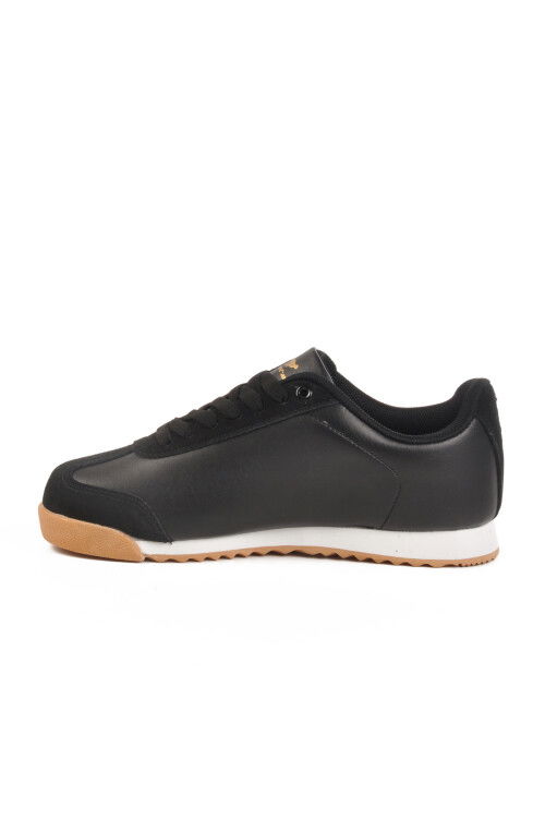 Black Crepe Memory Foam Unisex Sneakers Peru G