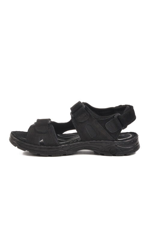 Black Boys Velcro Sports Sandals 1305 G