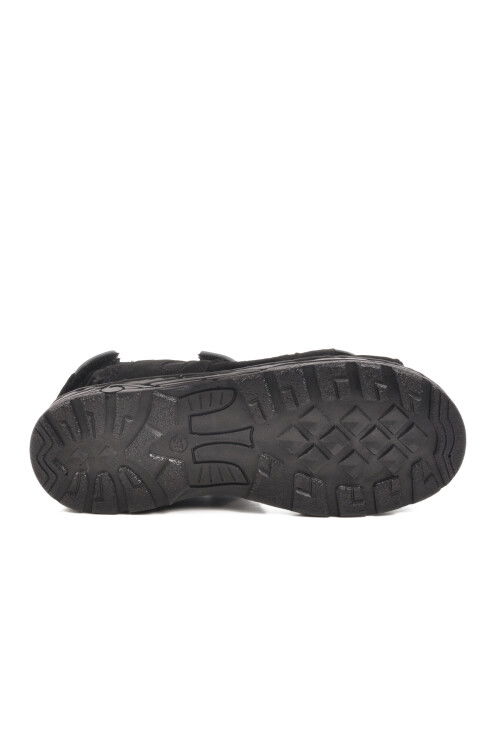 Black Boys Velcro Sports Sandals 1305 G
