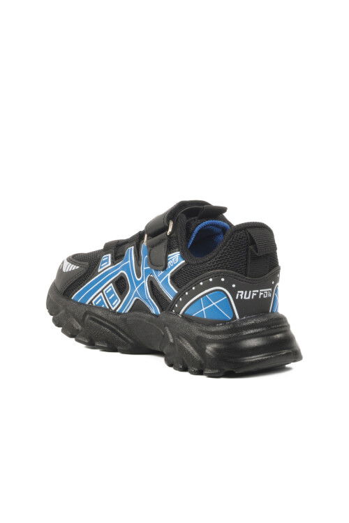 حذاء رياضي للأولاد من قماش شبكي من ساكسون باللون الأسود 2540 P