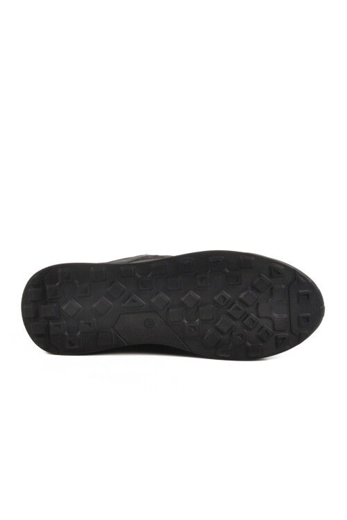 حذاء رياضي رجالي خفيف الوزن ومرن من القماش باللون الأسود مقاس 166 م