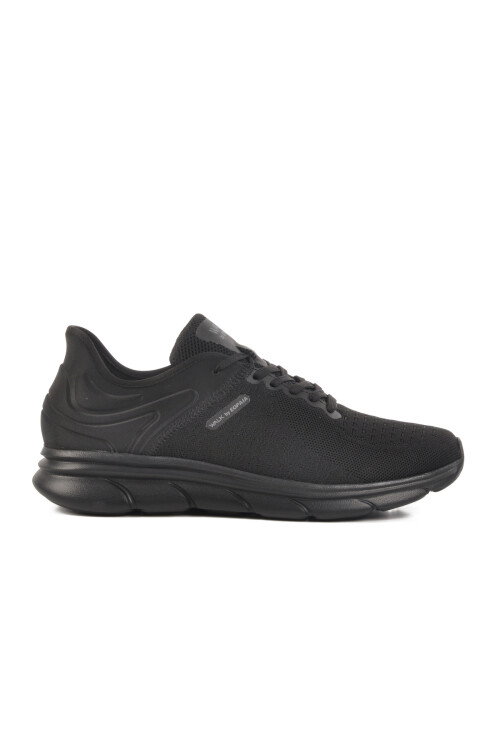 Black Mesh Lightweight Mens Sneakers U06E M