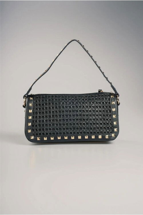 Black Womens Handbag and Shoulder Bag 17961