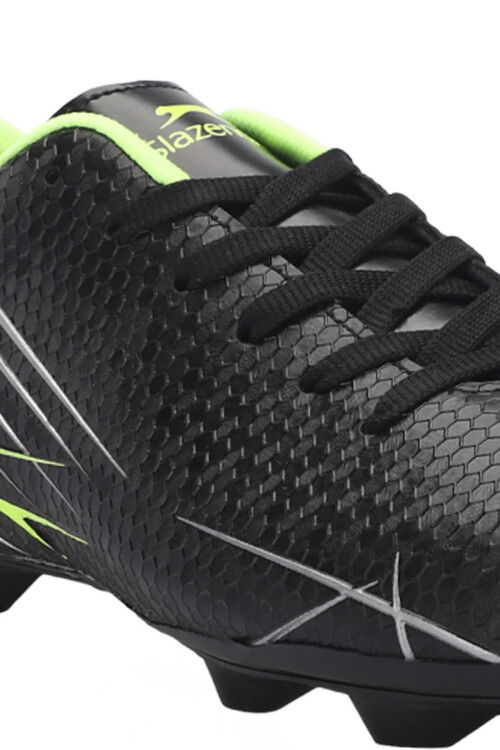 Black Green Mens Cleats Carlo M