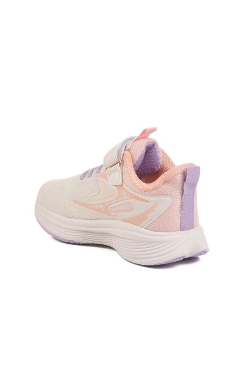 Somon Cırtlı Fileli Hafif Esnek Kız Çocuk Spor Ayakkabı Silva F