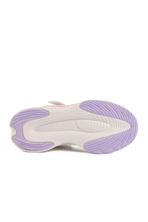 Somon Cırtlı Fileli Hafif Esnek Kız Çocuk Spor Ayakkabı Silva F