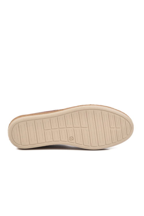 Taba Hakiki Deri Anatomik Kadın Casual Ayakkabı F-2036 Z