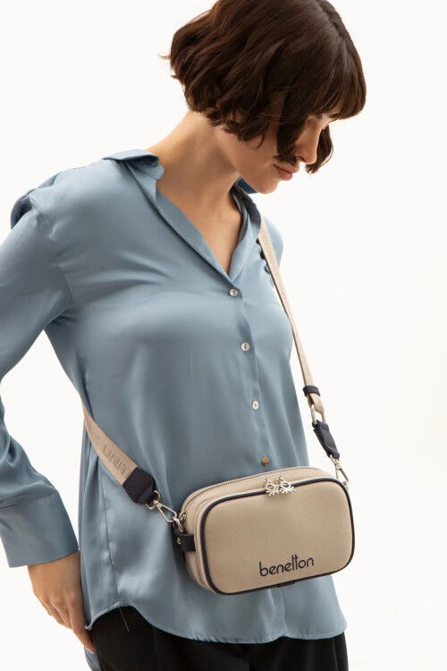 Stone Navy Blue Womens Shoulder Bag BNT-1626