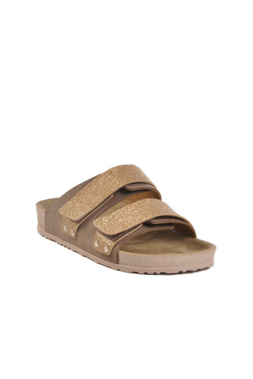 Mink Light Velcro Womens Slippers 20-009 Z