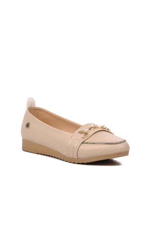 Beige Light Womens Ballerinas PC-53016 Z