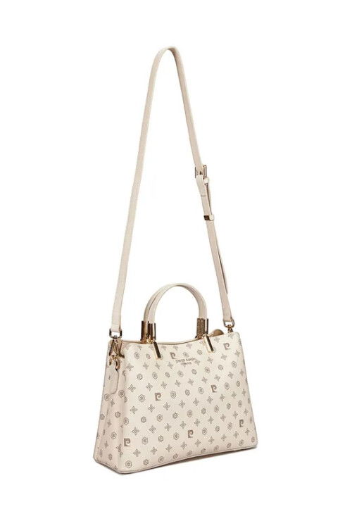 Beige Womens Shoulder Bag 05PC25Y10315-MN